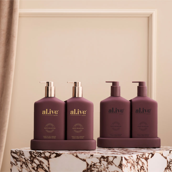 al.ive - Limited Edition - Sweet Plum & Berries Body Wash and Lotion