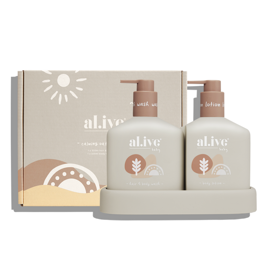 al.ive - Baby Hair & Body Duo - Calming Oatmeal