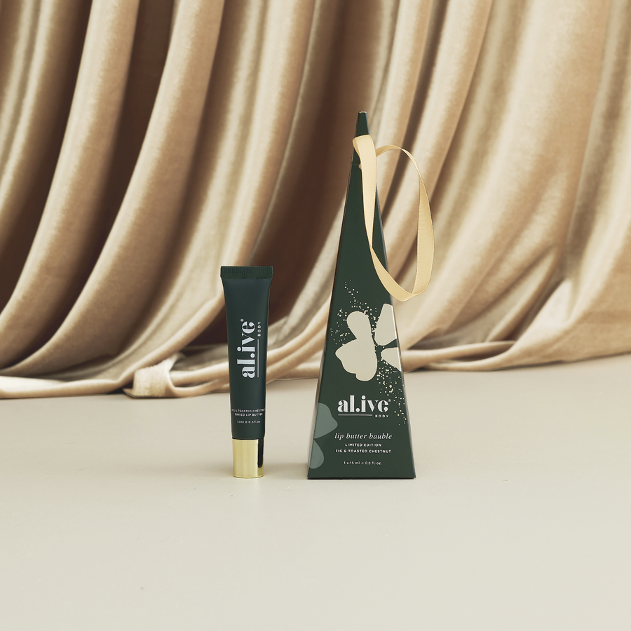 al.ive Lip Butter Bauble - Fig & Toasted Chestnut