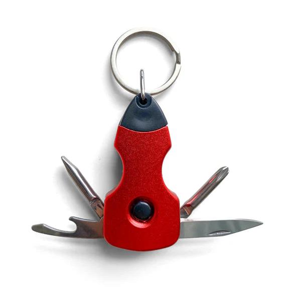 Men's Keyring Multifunction Tool with LED Light