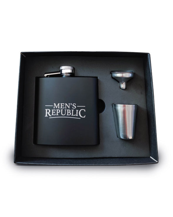 Men's Hip Flask , Funnel and Two Shot Cups