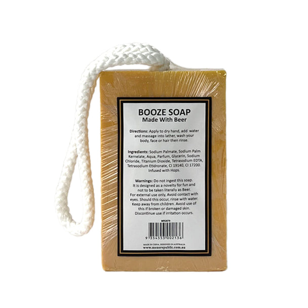 Men's Boozy Soap on a Rope - Beer