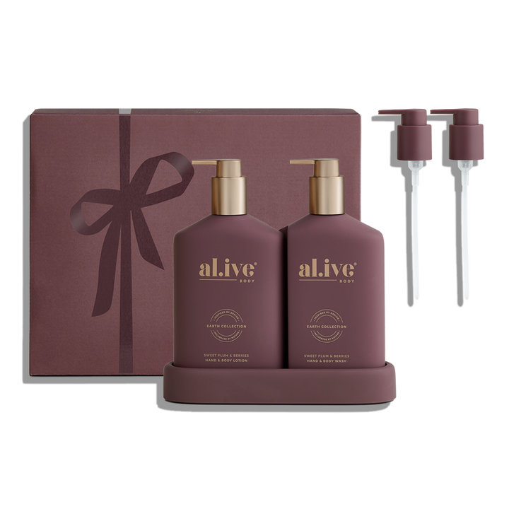 al.ive - Limited Edition - Sweet Plum & Berries Body Wash and Lotion