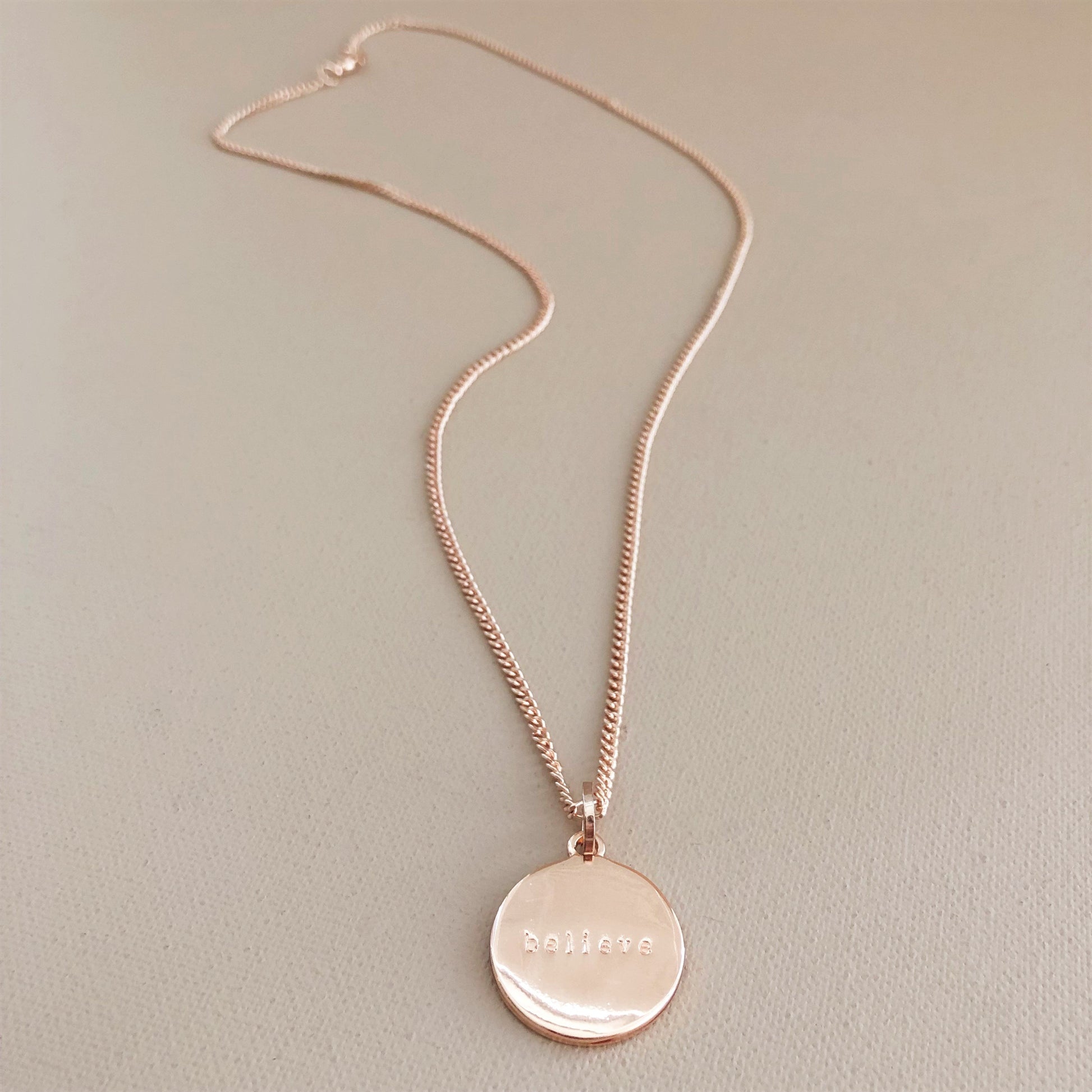 Inspire/Believe Necklace - sammi