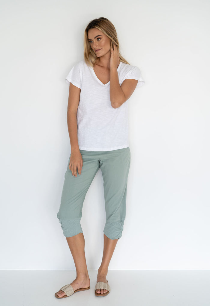Castaway Pants by Humidity - Fern, Navy, Powder Blue and Now Black!