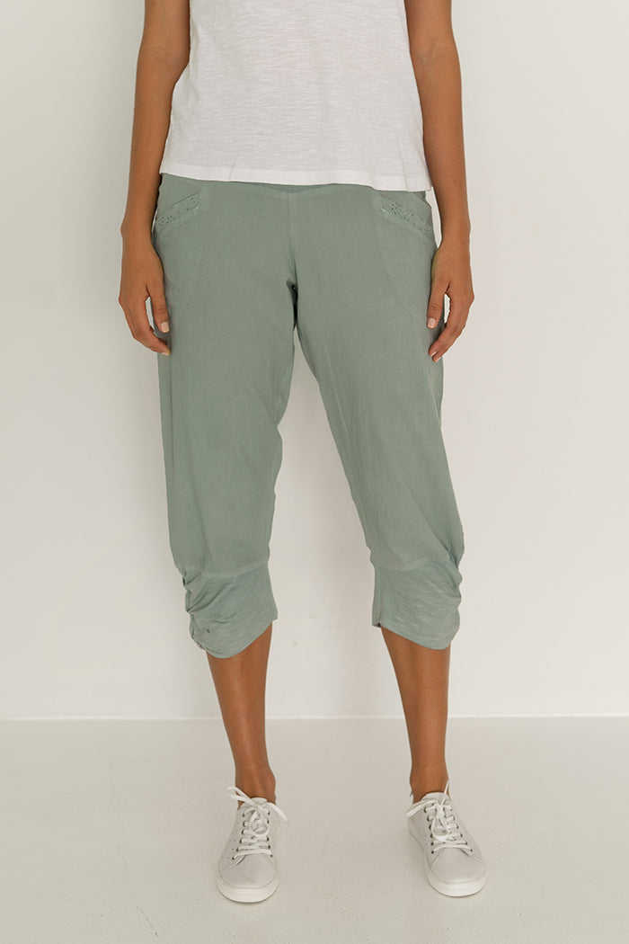 Castaway Pants by Humidity - Fern, Navy, Powder Blue and Now Black!