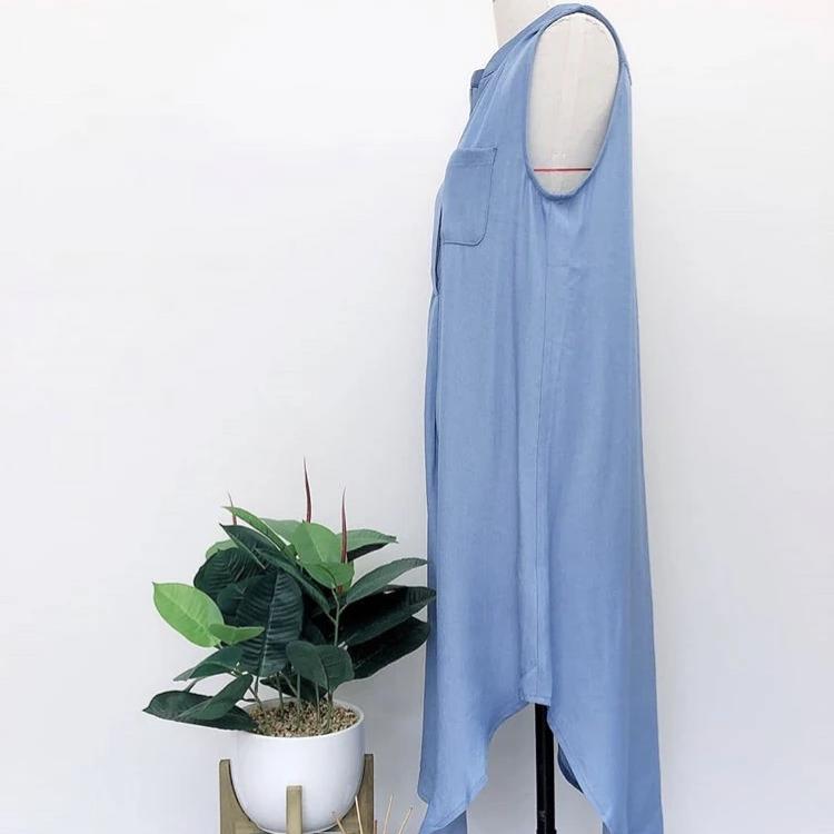 Renee - Denim Blue Dress - sammi