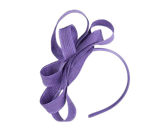 Purple Fascinator by Cupids of Melbourne