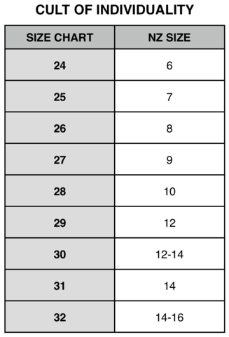 Cult of Individuality Jeans - Gypsy High Rise - Rocco Vintage Zipper - sammi