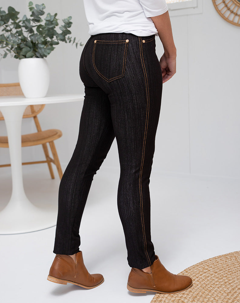 Jeggings by Freez available in Black or Navy