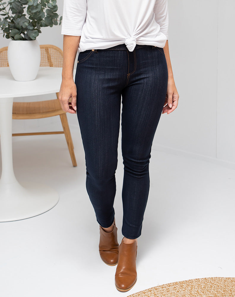 Jeggings by Freez available in Black or Navy