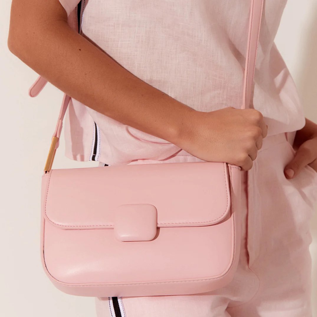 Lolly Pink Crossbody Bag
