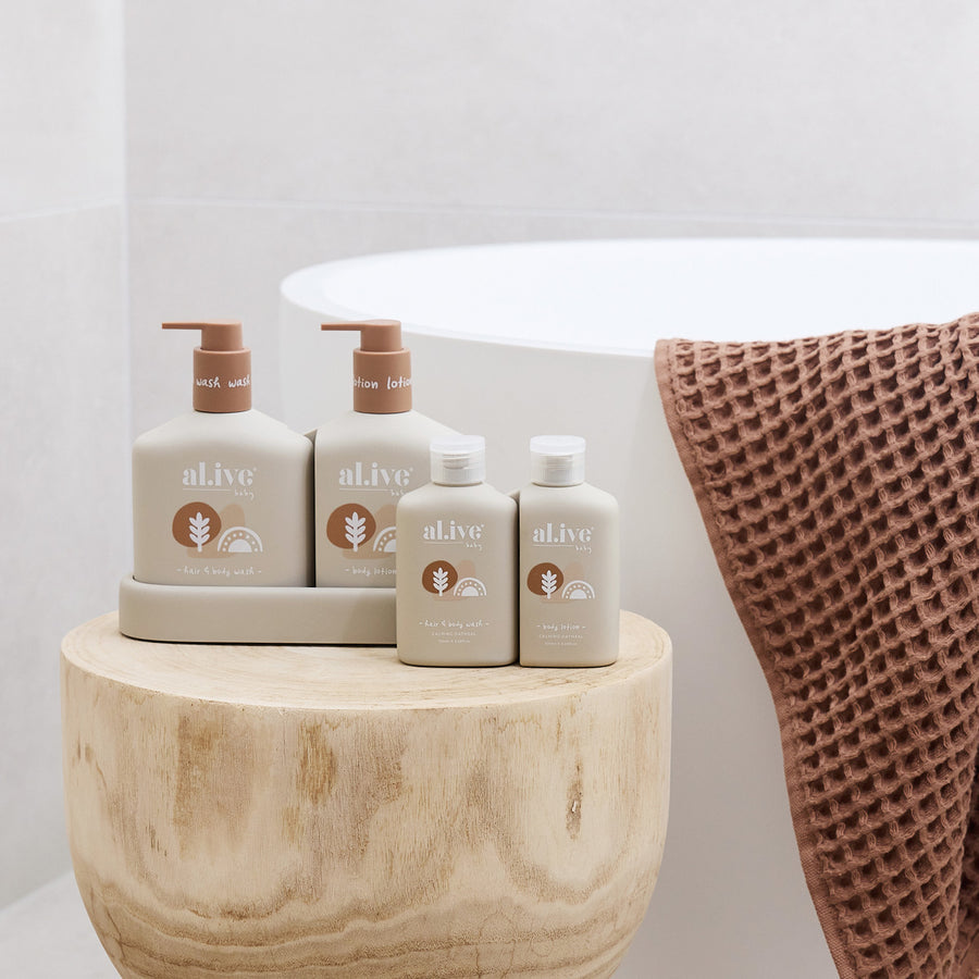 al.ive - Little Traveller - Wash & Lotion Travel Set