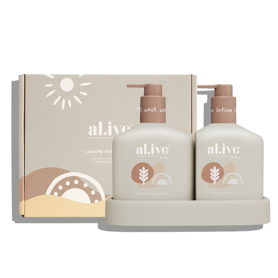 al.ive - Baby Hair & Body Duo - Calming Oatmeal
