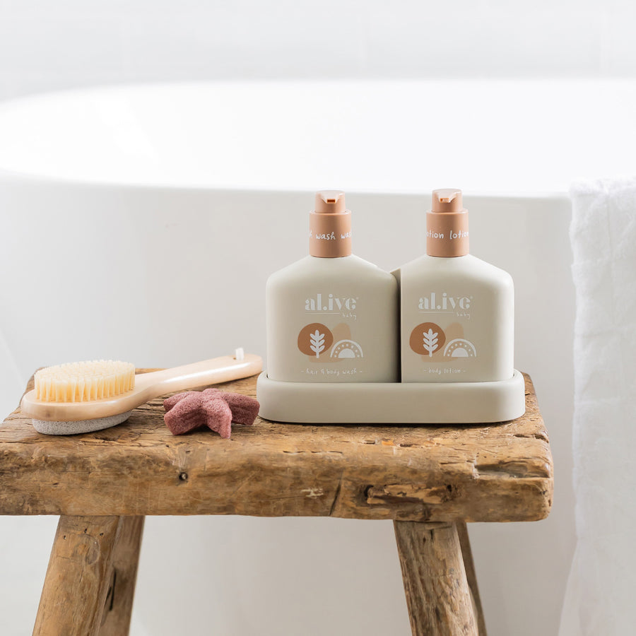 al.ive - Baby Hair & Body Duo - Calming Oatmeal
