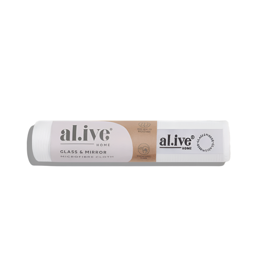 al.ive Glass & Window Microfibre Cloth
