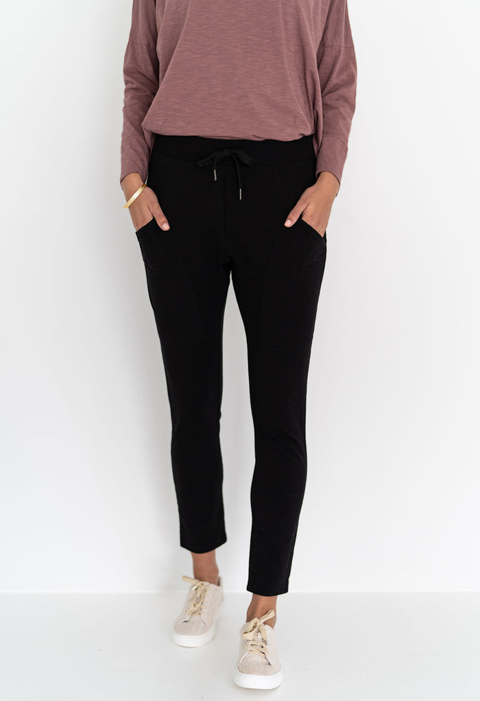Black Slouch Pants by Humidity