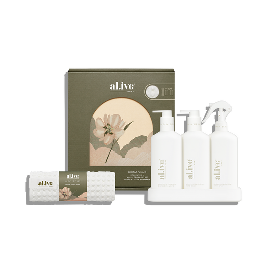 Al.ive - The Retreat Limited Edition Kitchen Trio Gift Set - Lemon Myrtle and Honeydew