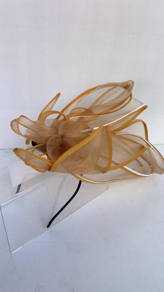 Gold Fascinator