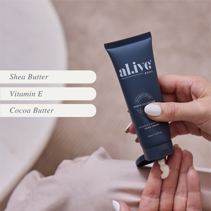 al.ive - Coconut & Wild Orange Natural Hand Cream