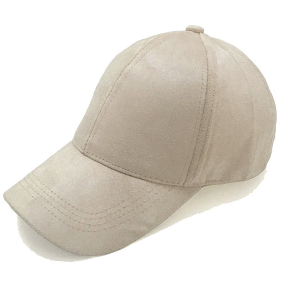 Suede Peaked Hat in Navy, Grey and Stone - sammi