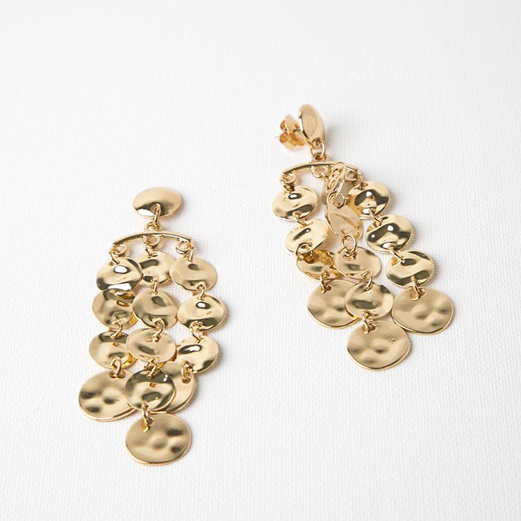 Statement Earrings - Gold and Silver - sammi