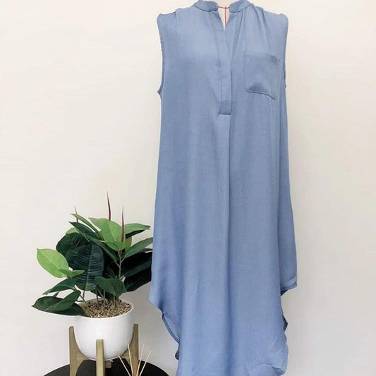 Renee - Denim Blue Dress - sammi