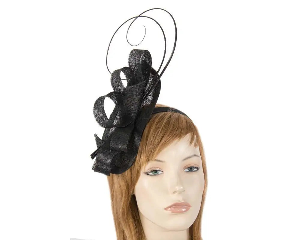 Black Fascinator by Cupids of Melbourne