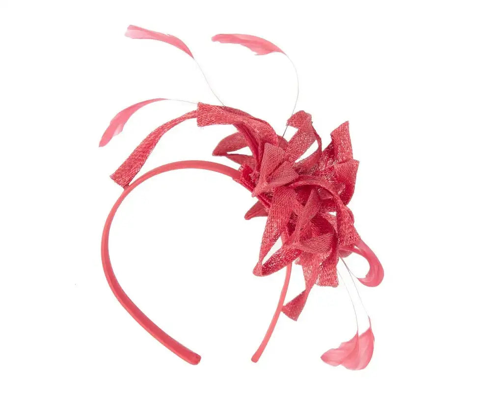 Red Fascinator by Cupids of Melbourne
