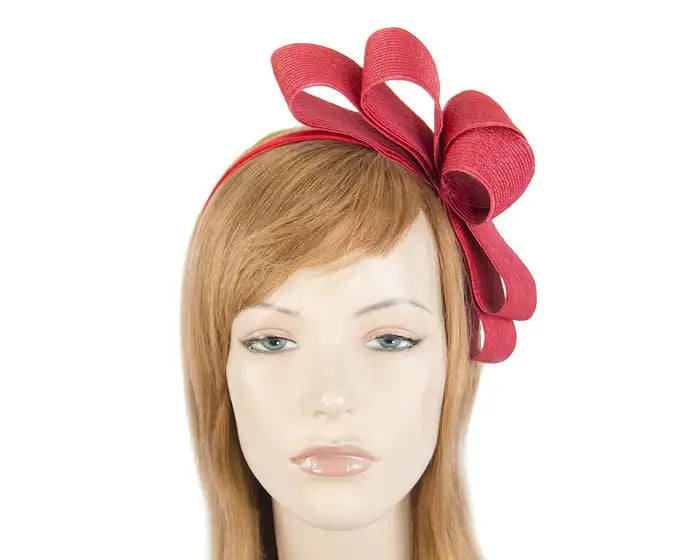 Red Fascinator by Cupids of Melbourne
