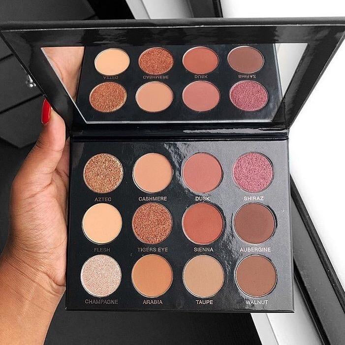 VANI-T Nude Eyeshadow Palette with Mirror - sammi